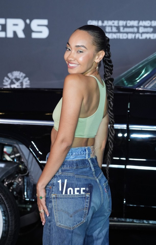 Little Mix singer Leigh-Anne Pinnock was among the other big names to attend