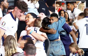 England stars consoled by Wags and family after heartbreaking defeat to Spain