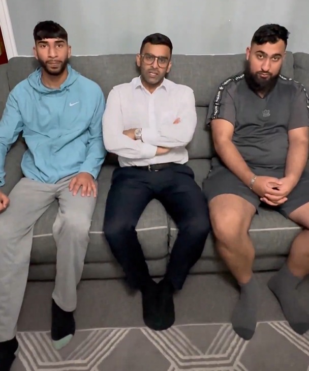 Mohammed Fahir Khan, 19, and brother Amaad, 25, seen here with their lawyer Akhmed Yakoob