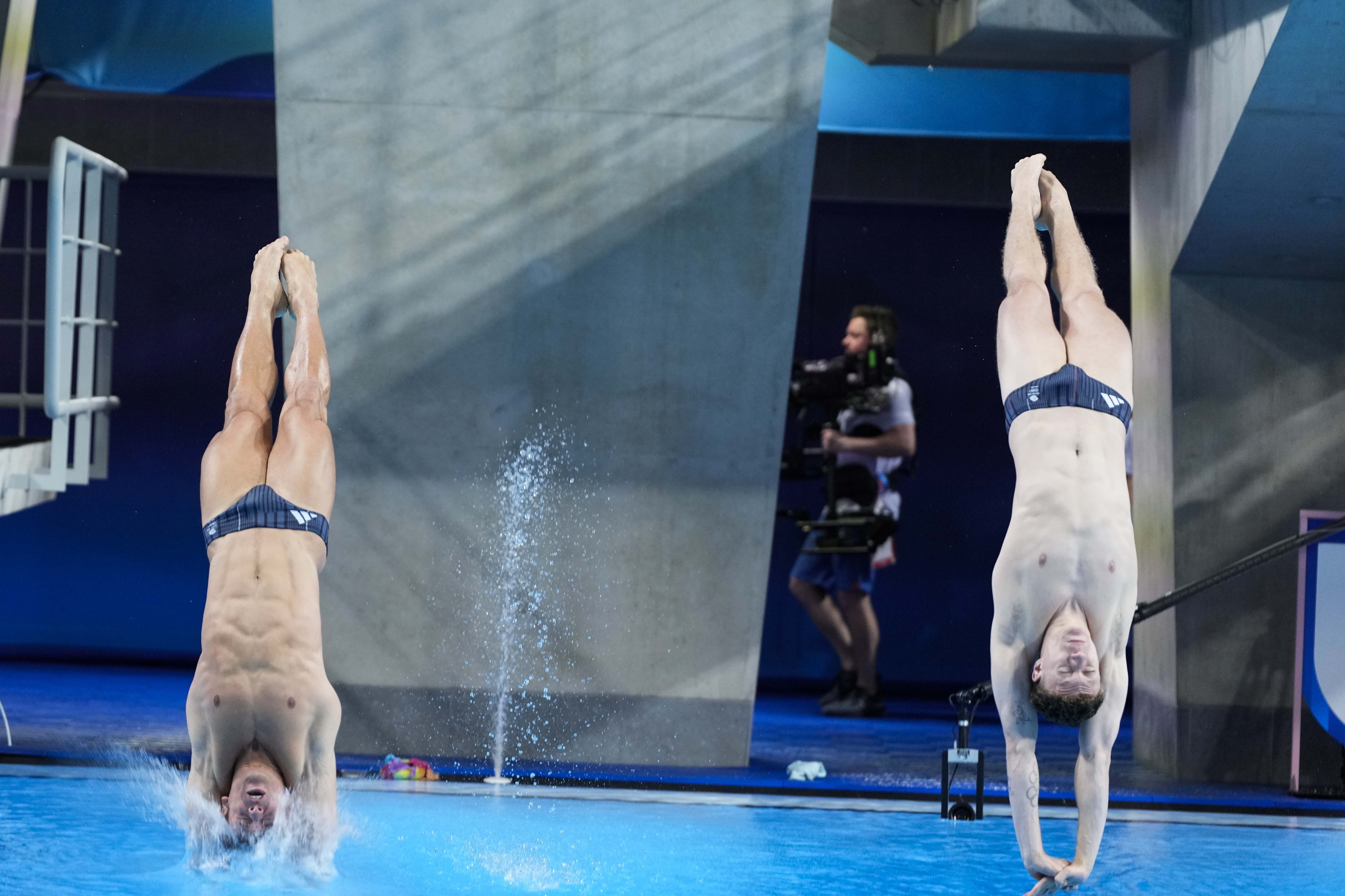 Daley and Williams produced some superb dives in Paris