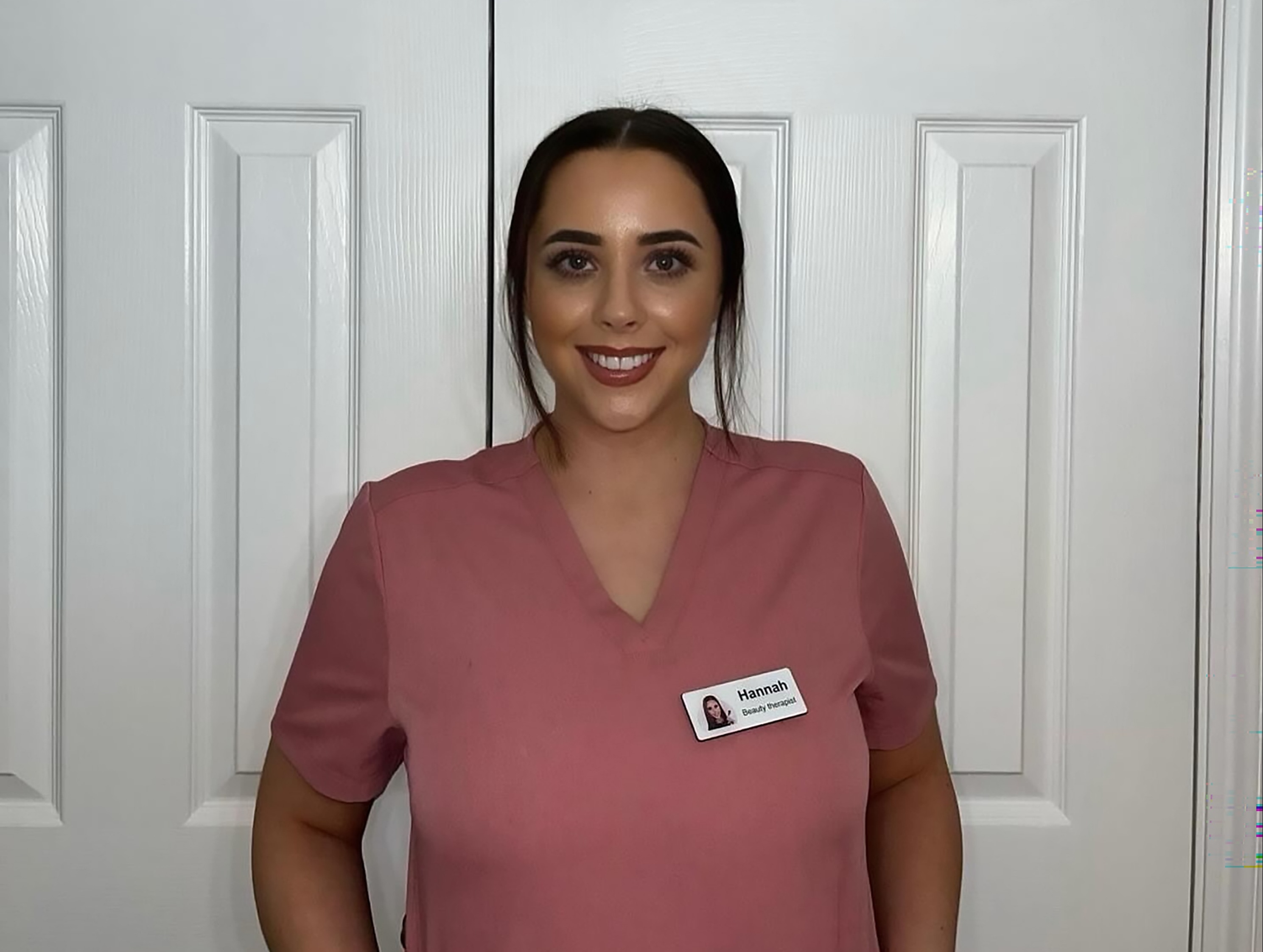 Beautician Hannah was said to 'always have a smile'