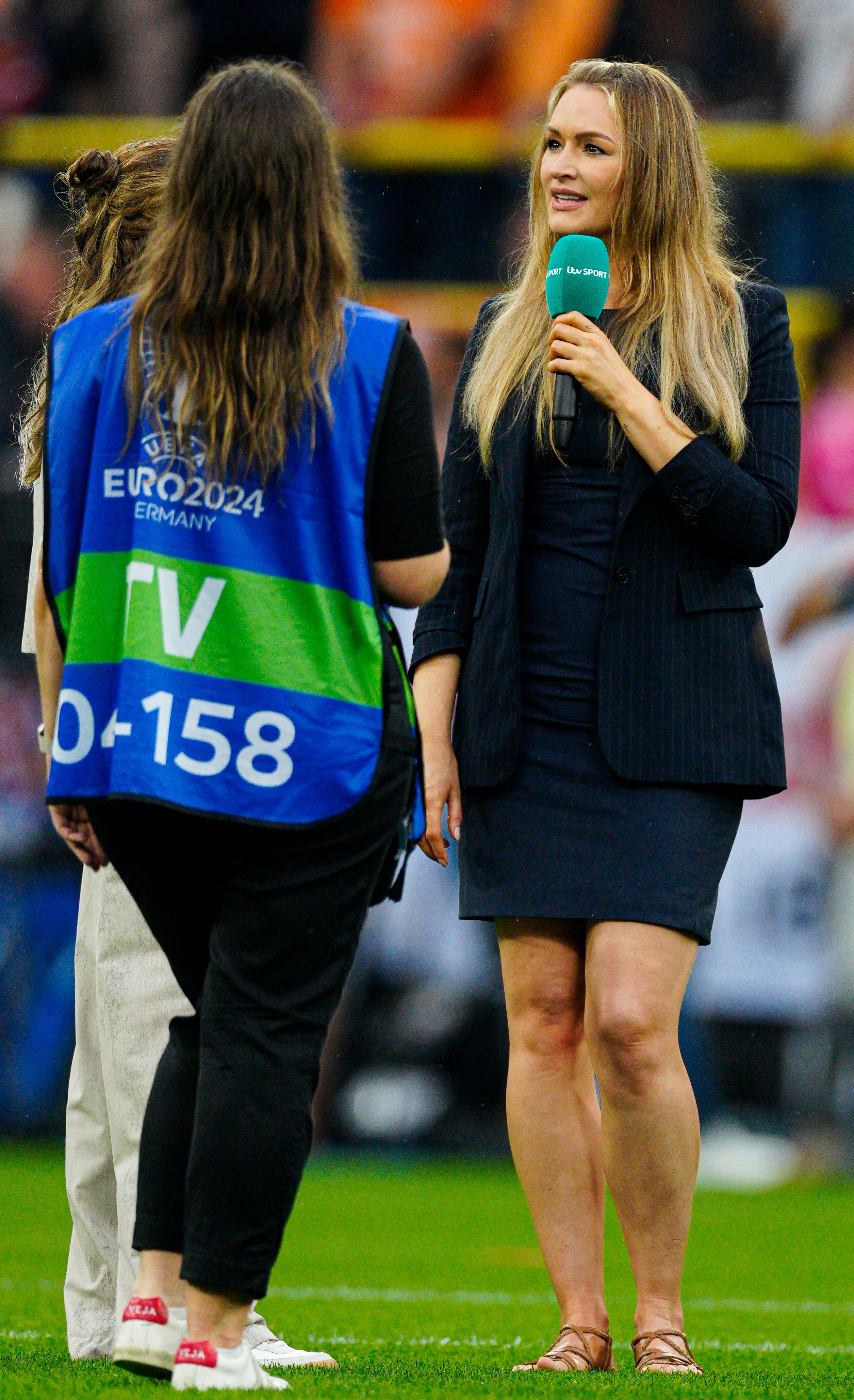 ITV's Euro 2024 host Laura Woods