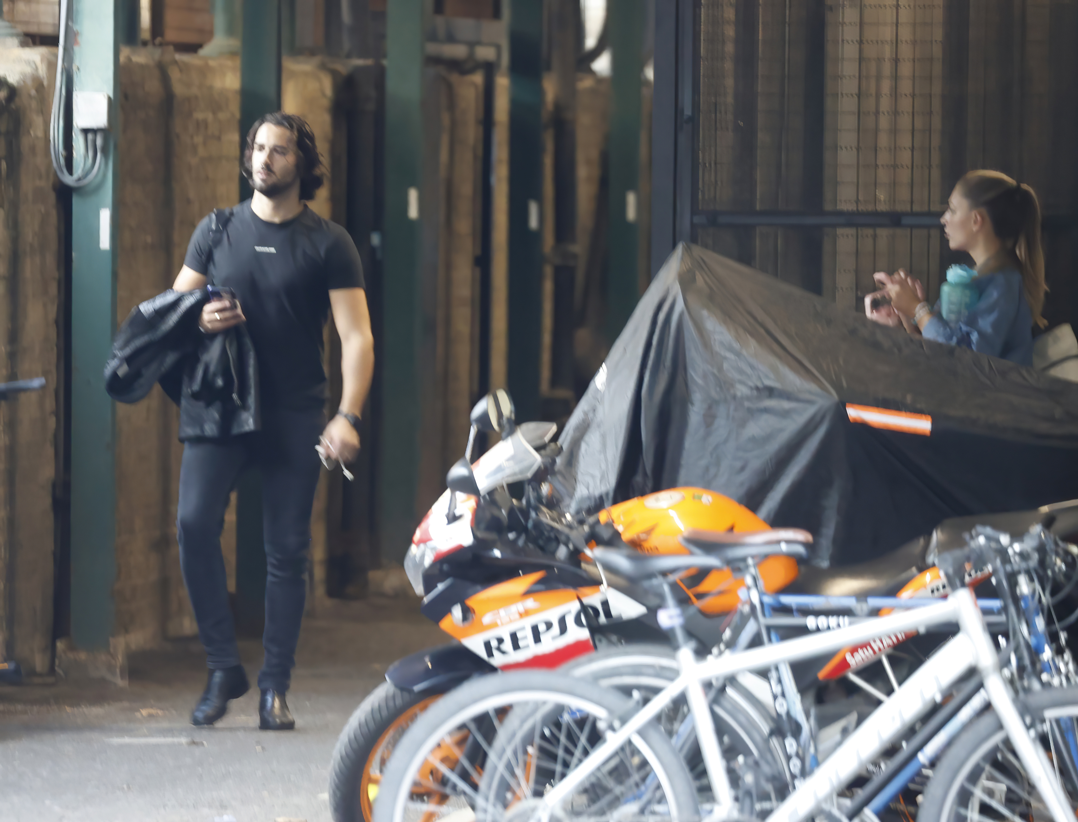 Last September Zara and Graziano looked frosty as they left a training session in West London