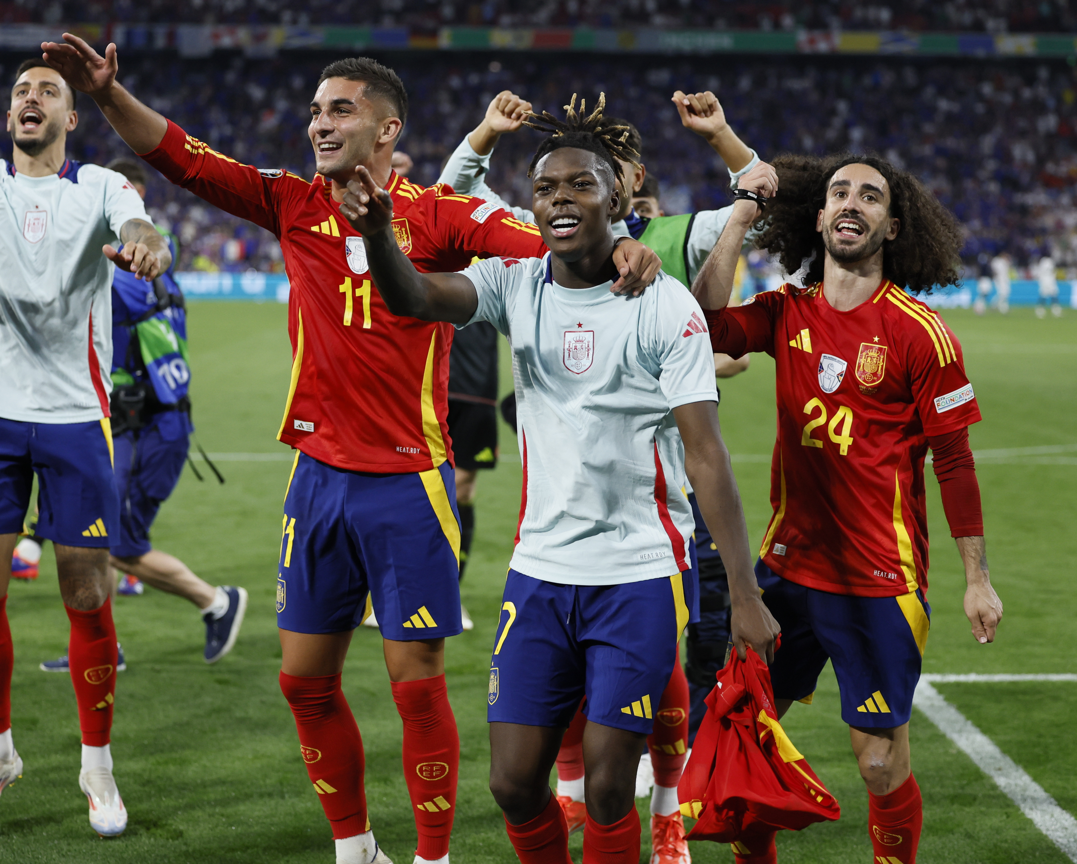 Chelsea ace Cucurella has stood out for Spain during Euro 2024