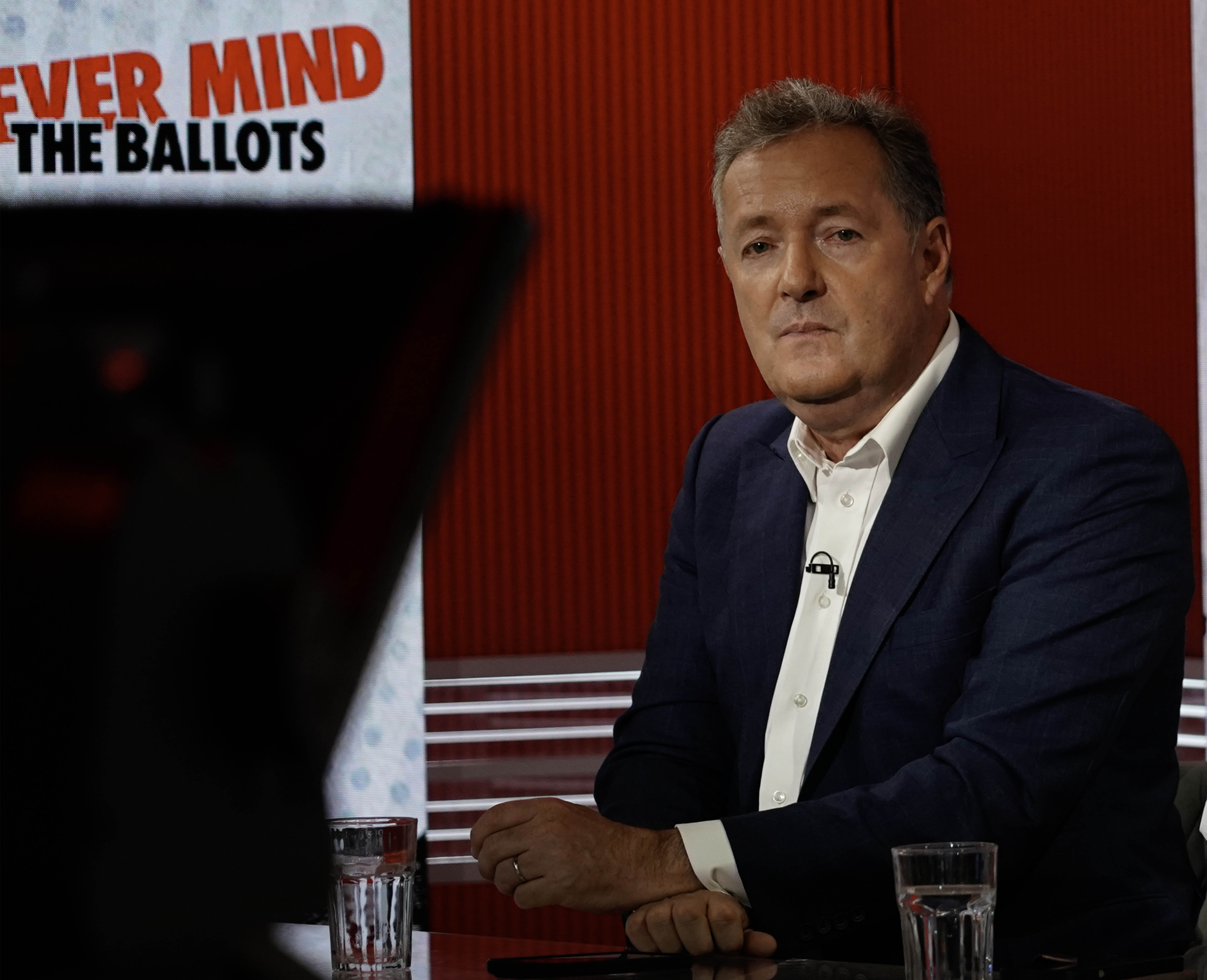 Piers Morgan joined a star-studded panel on Never Mind the Ballots