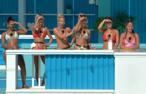 Love Island in chaos as star SNOGS ex then sneaks off to the terrace with him