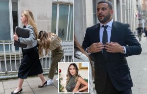 Kyle Walker arrives for court showdown with Lauryn days after Euros heartache