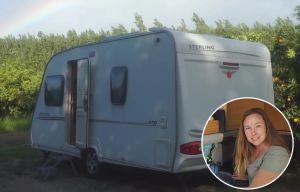 I couldn’t afford a house so moved full time into a caravan