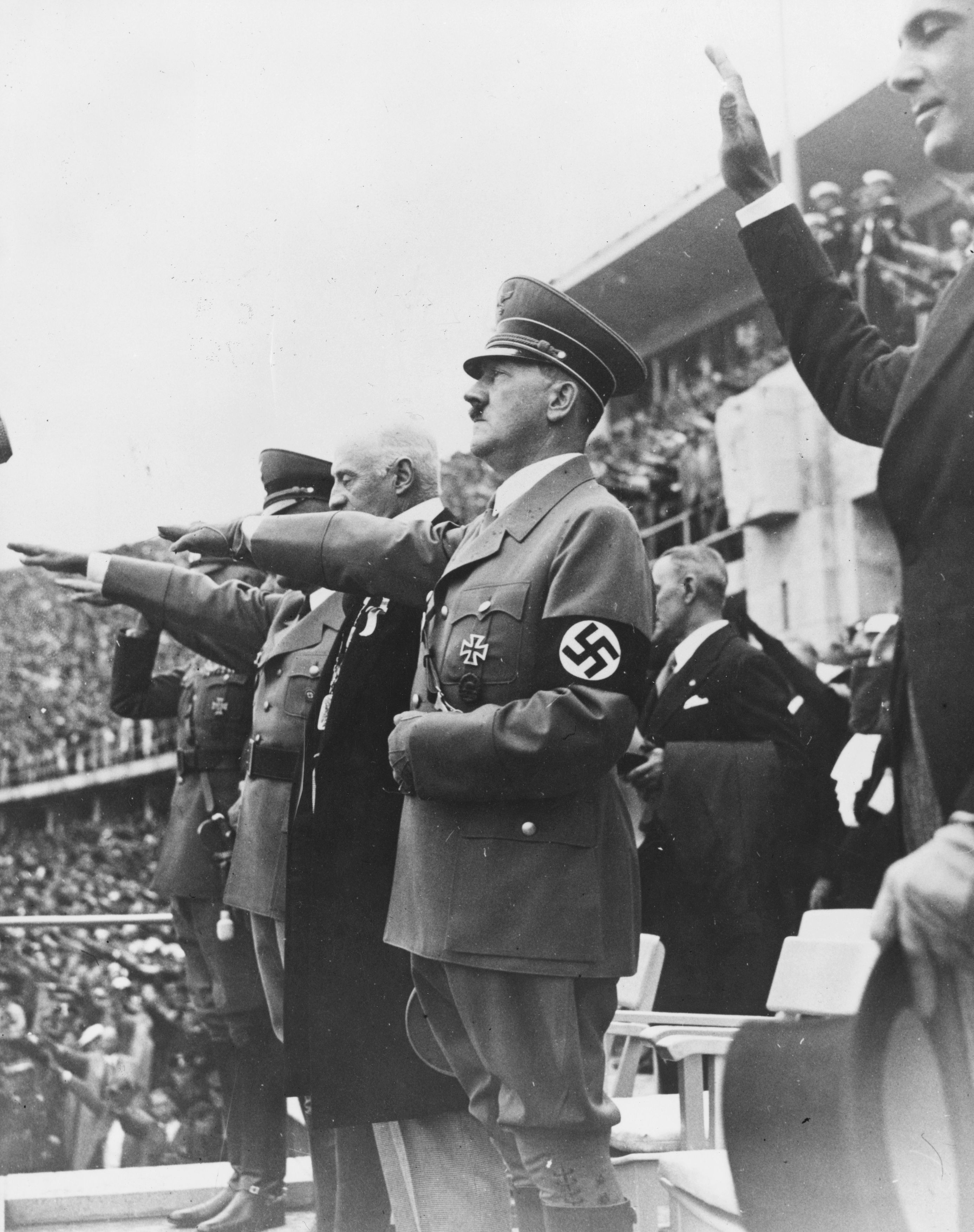 The stadium is famous for Jesse Owens humiliating Adolf Hitler at the Olympics