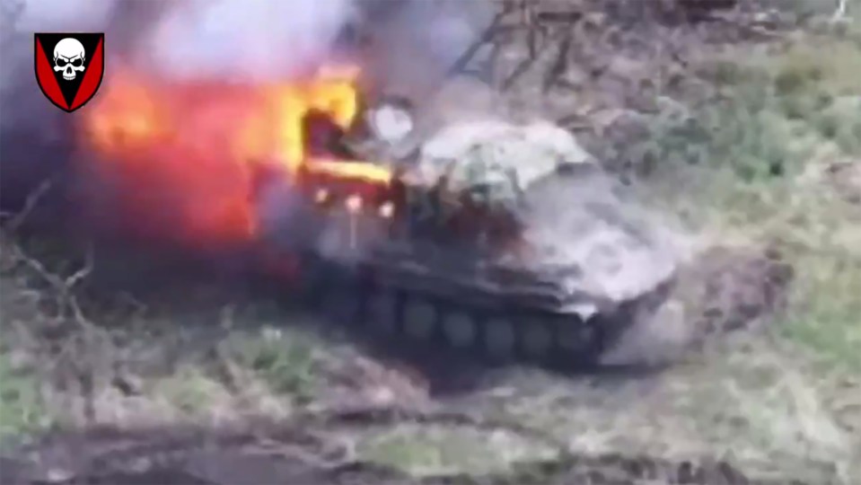 A Russian 'field of death' near Vuhledar shows a cemetery of motorbikes