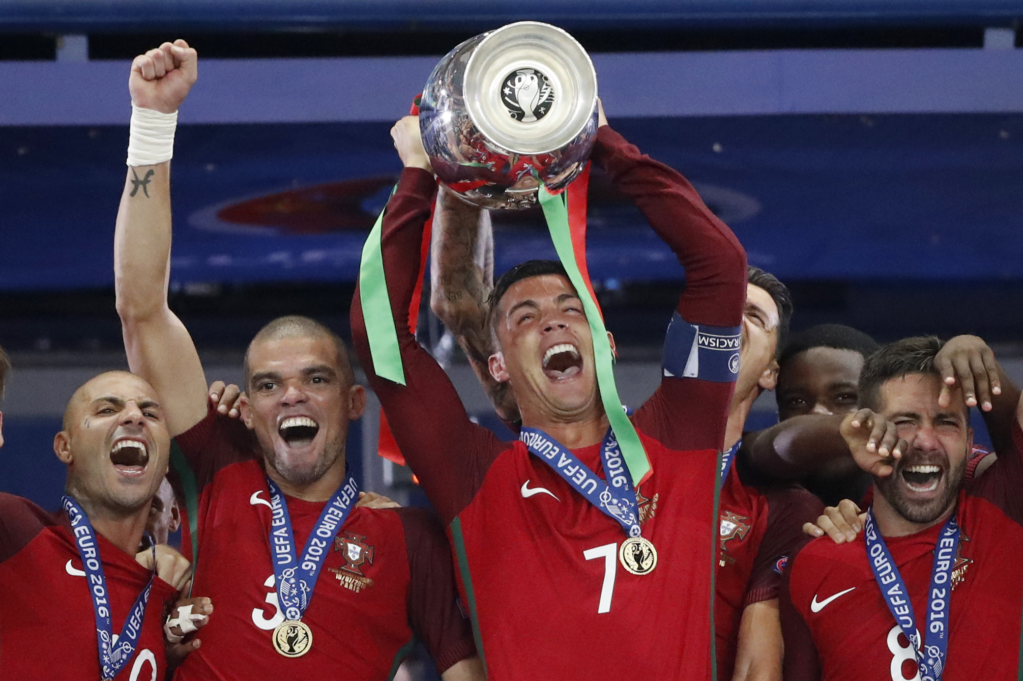 Portugal reached the final in an eerily similar way to England before winning Euro 2016