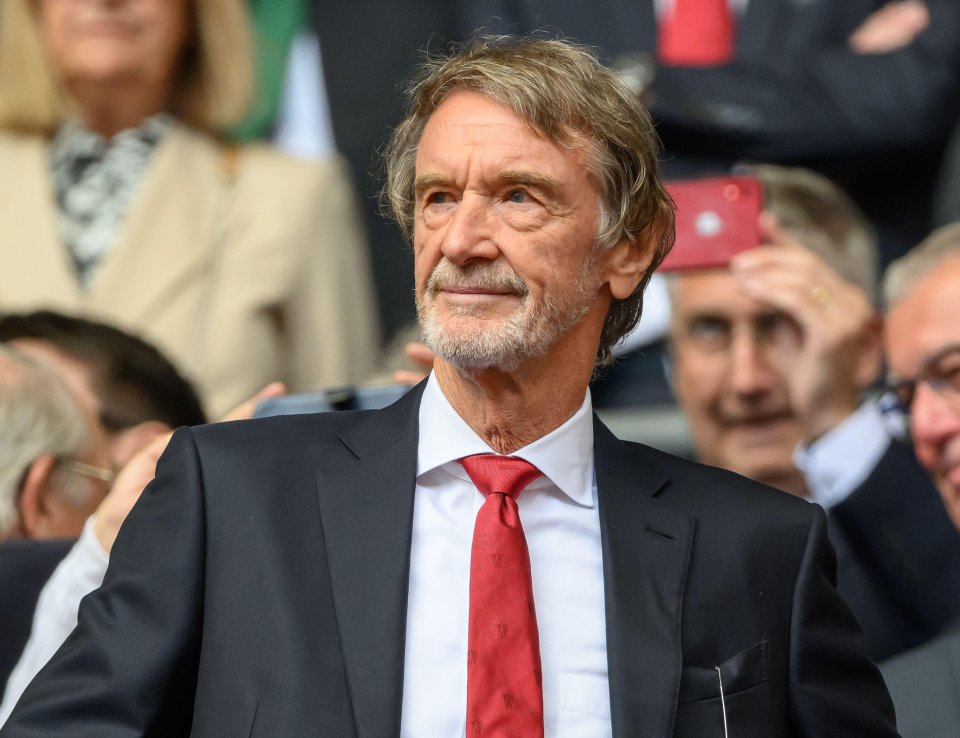 250 people are getting made redundant by Sir Jim Ratcliffe at Man Utd