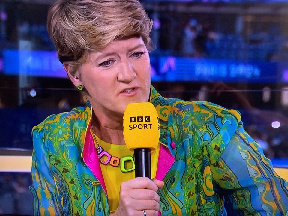 Clare Balding sent BBC viewers wild with her Olympics closing ceremony outfit