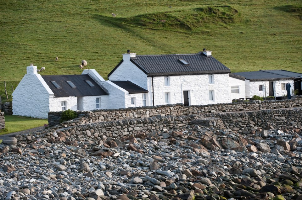 The island is also home to a distillery