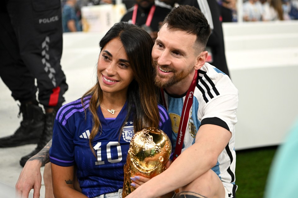 Antonela has been by the side of Messi for his greatest achievements