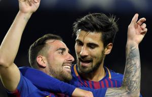 Arda Turan and Andre Gomes are both up for sale at Barcelona this summer