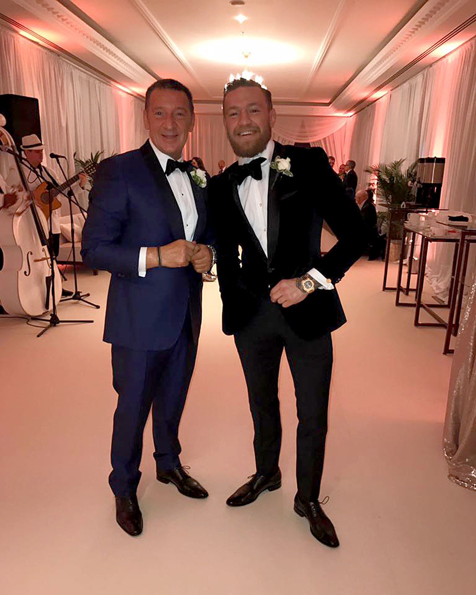 Tony and his son, MMA star Conor McGregor