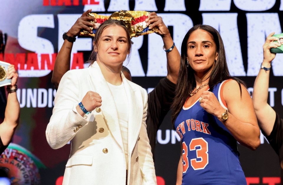 The Bray Bomber and the Puerto Rican, 35, will be fighting at 140lbs this time around which should favour the naturally bigger Katie