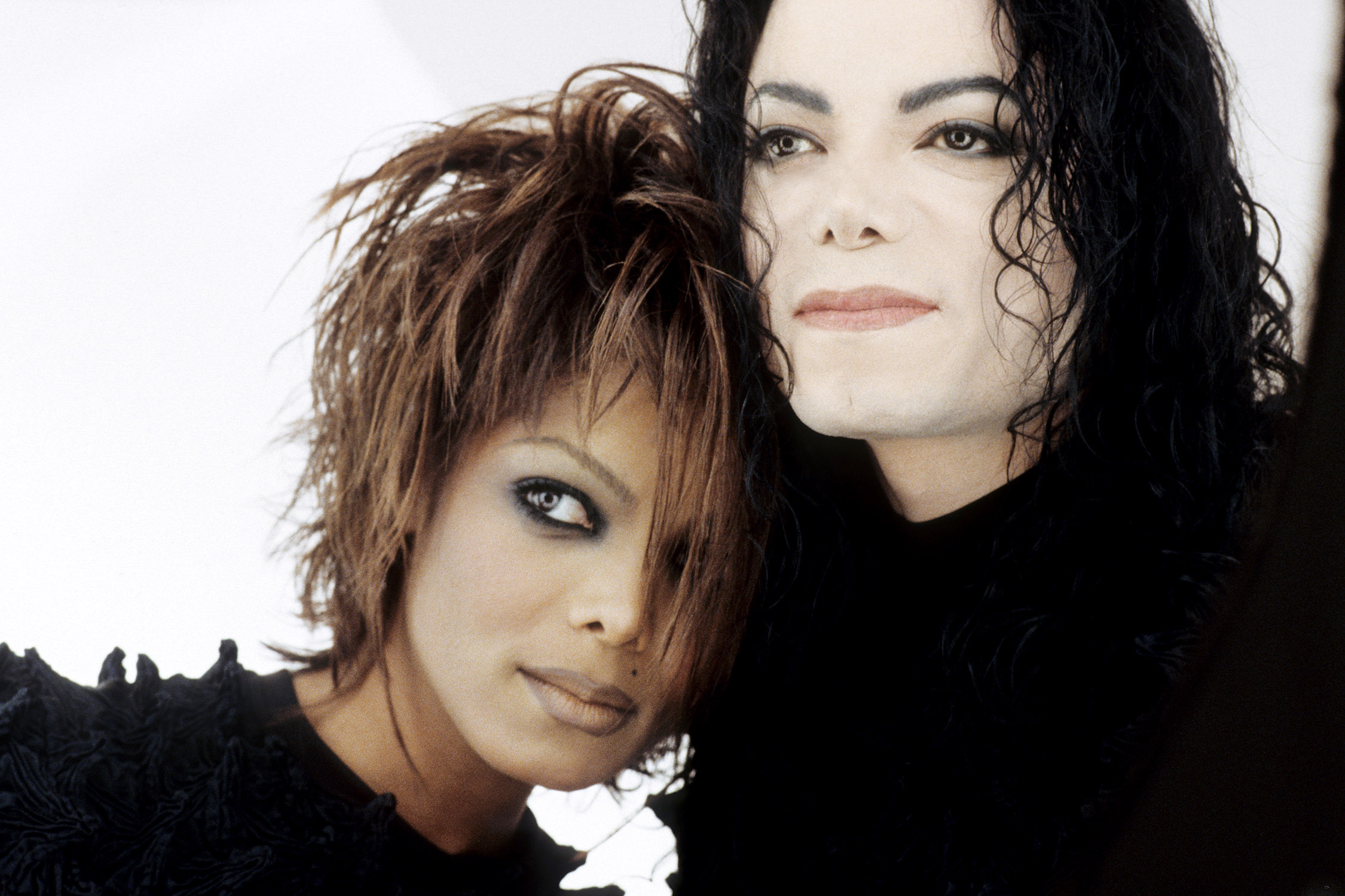 Janet with Michael on the set of Scream (1995), a duet that blasted the media for negative press. It remains the most expensive video of all time