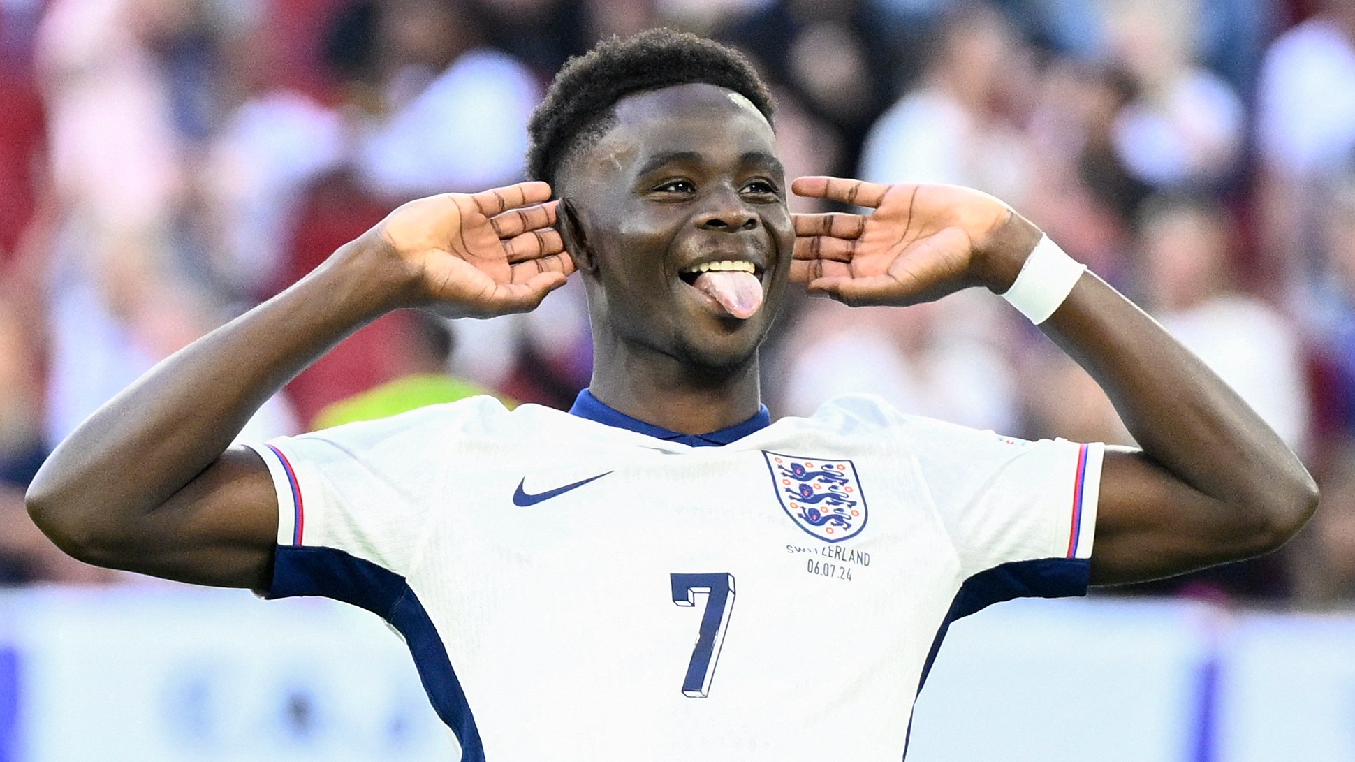 England reach semi-finals after shoot-out drama and Saka’s nerves of steel