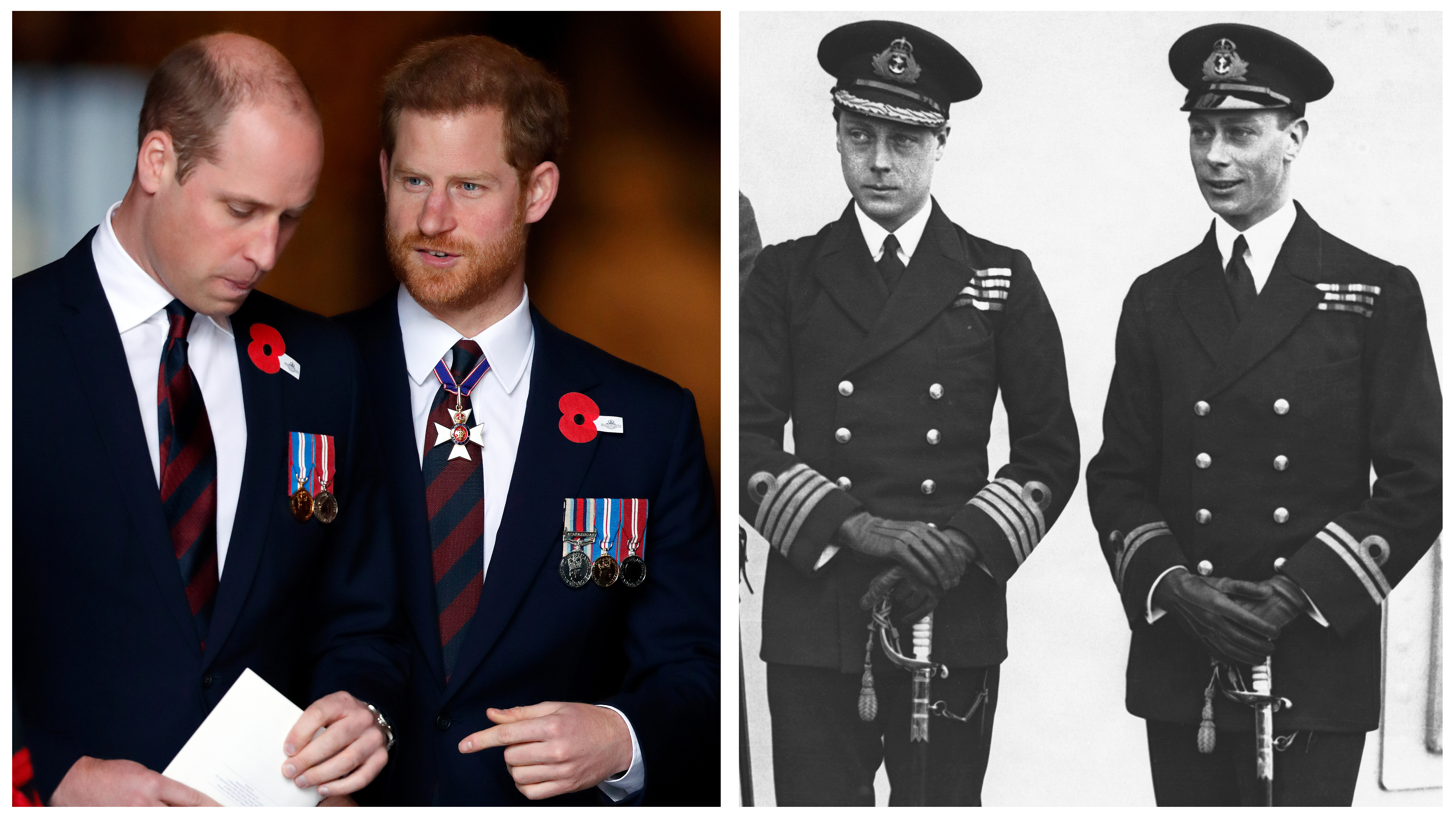 The Windsor brothers at war. Sound familiar, William and Harry?