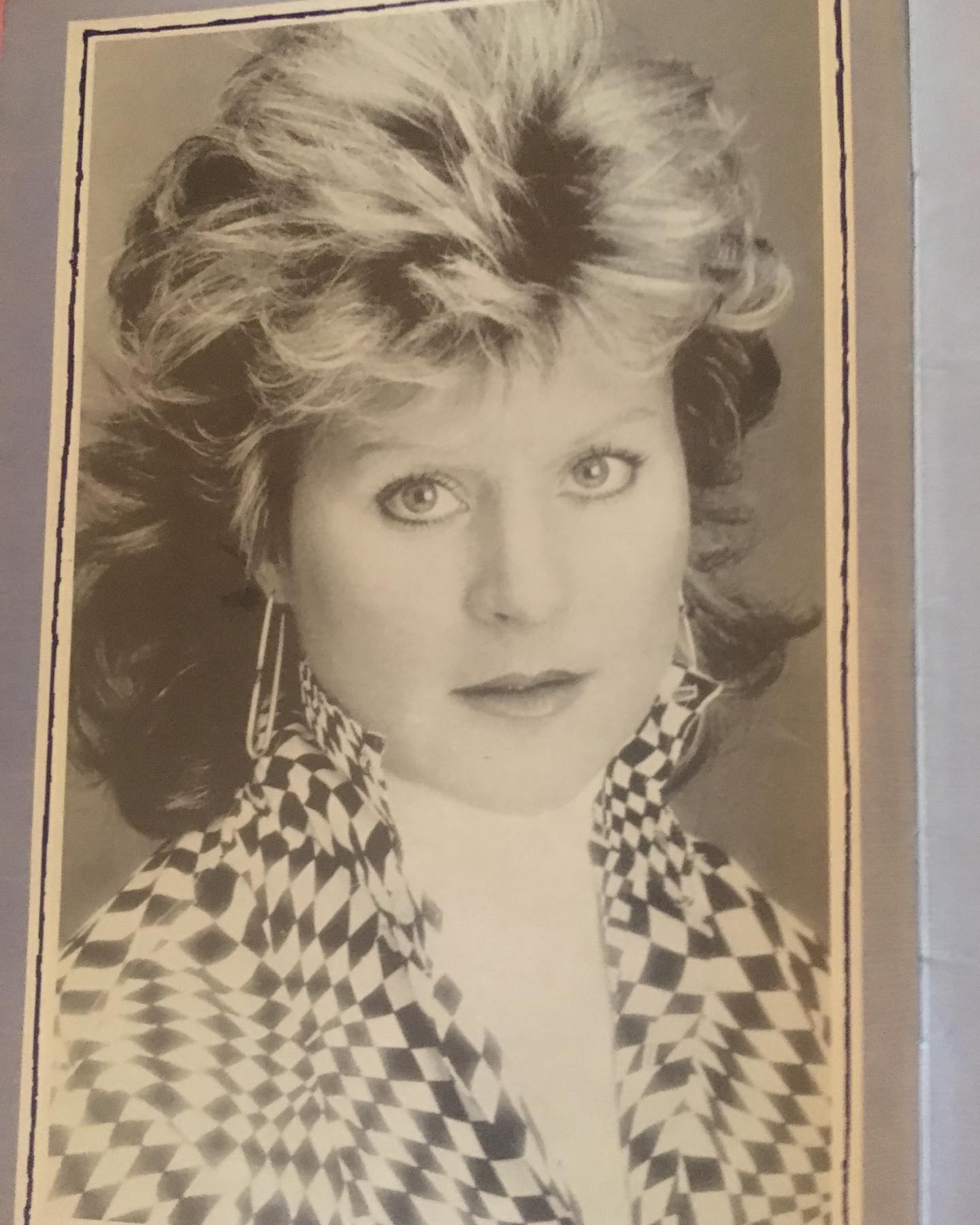 McErlane in the Eighties, when she was making her name on the comedy circuit