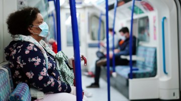 From Monday it will be compulsory to wear face coverings on public transport in England