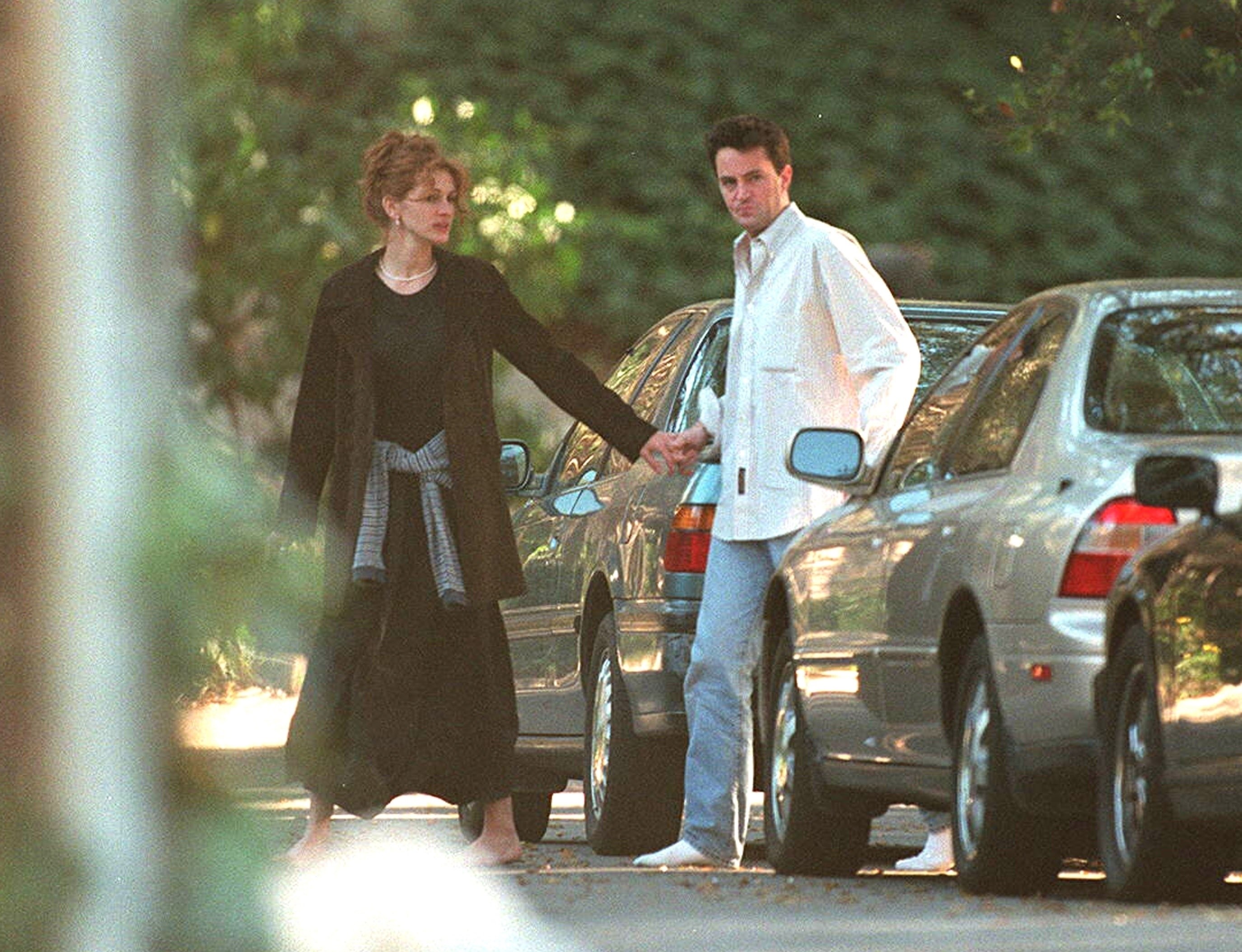 Julia Roberts and Perry in Los Angeles, 1996