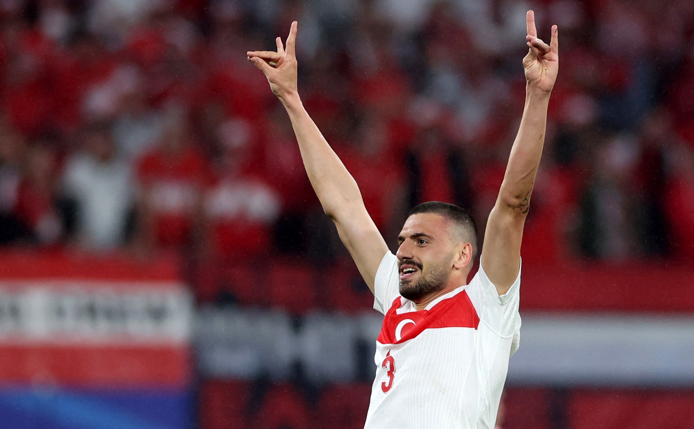 Demiral’s hand gesture after scoring was deemed politically motivated and he misses the game against Holland