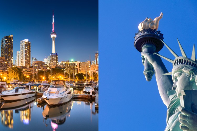 New York v Toronto: which is better?