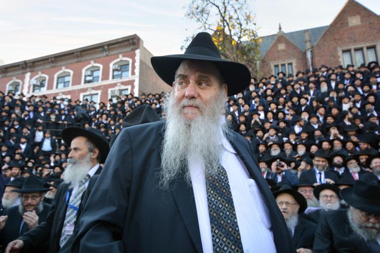 Rabbi Moshe Kotlarsky, leading figure in Chabad, the global movement for Hasidic Jews
