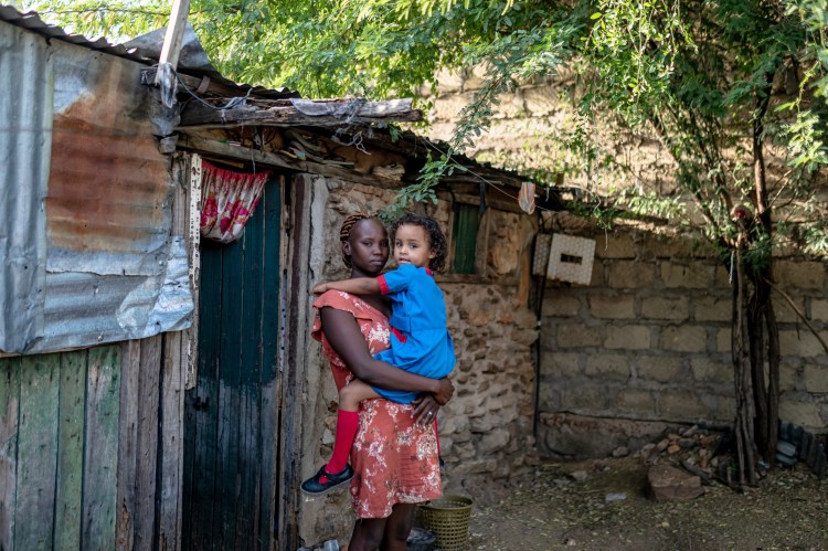 My child’s father is a British soldier. He has abandoned her