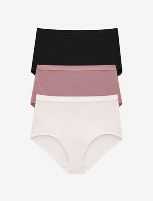 Organic Cloud Cotton Brief 3 Pack Box