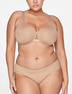 24/7® Unlined Minimizer Bra, Taupe - Thirdlove - Nylon/Spandex,modelVV