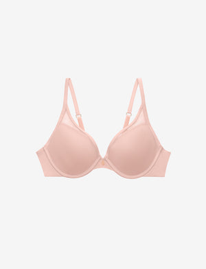 24/7® Classic Uplift Plunge Bra, Rose Dust - Thirdlove - Nylon/Spandex