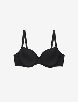 24/7® Classic T-Shirt Bra, Black - Thirdlove - Nylon/Spandex