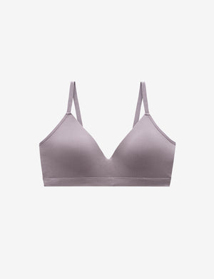 Form 360 Fit™ Wireless Bra, Stormy Lilac - Thirdlove - Nylon/Spandex,model