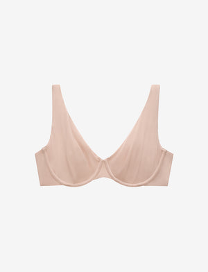 24/7® Second Skin Unlined Bra, Rose Dust - Thirdlove - Nylon/Spandex,model