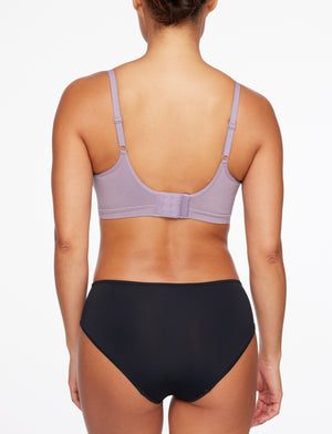 Form 360 Fit™ Wireless Bra, Stormy Lilac - Thirdlove - Nylon/Spandex,model