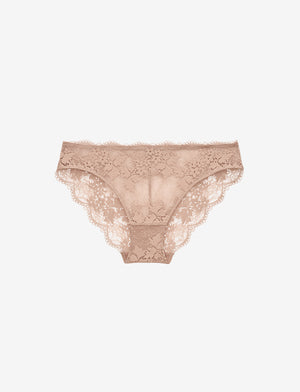 All Day Lace Bikini - Taupe - 51% Recycled nylon/42% Nylon/7% Spandex - ThirdLove