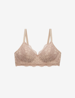 All Day Lace Wireless Bra