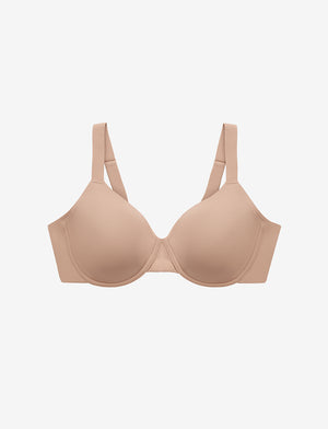 ComfortStretch Smoothing Full Coverage Bra, Taupe - Thirdlove - Nylon/Spandex