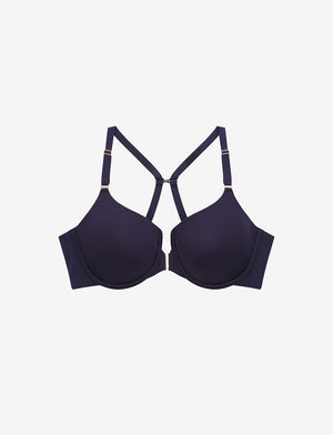 ComfortStretch Smoothing Front Close Bra, Navy - Thirdlove - Nylon/Spandex