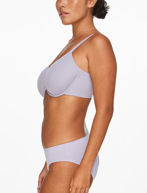 ComfortStretch Smoothing Full Coverage Bra, Dreamy Lilac - Thirdlove - Nylon/Spandex,model1