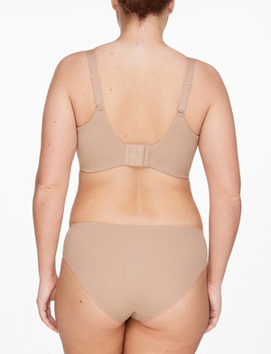 ComfortStretch Smoothing Full Coverage Bra, Taupe - Thirdlove - Nylon/Spandex,modelVV