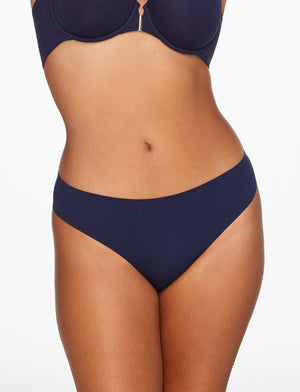 ComfortStretch Thong - Navy - Nylon/spandex - ThirdLove,model2