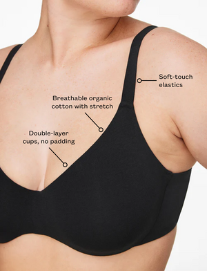 Organic Cloud Cotton Unlined Bra