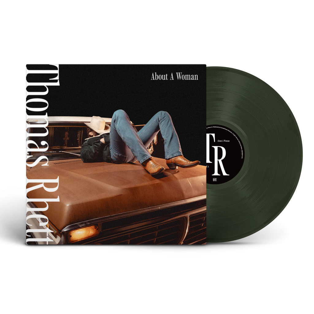 Thomas Rhett About A Woman Forest Green vinyl