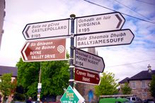 Road Signs in Oldcastle, County Meath