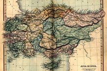 1849 Map of Asia Minor